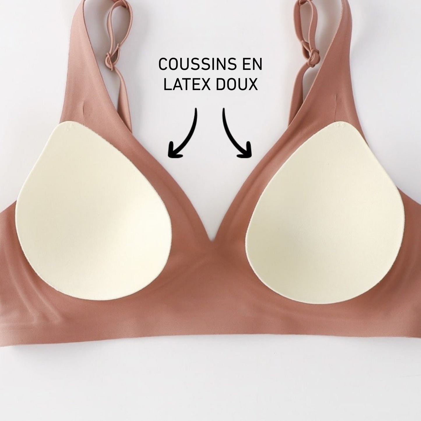 SOUTIEN-GORGE CONFORT SANS COUTURE ET SANS ARMATURE