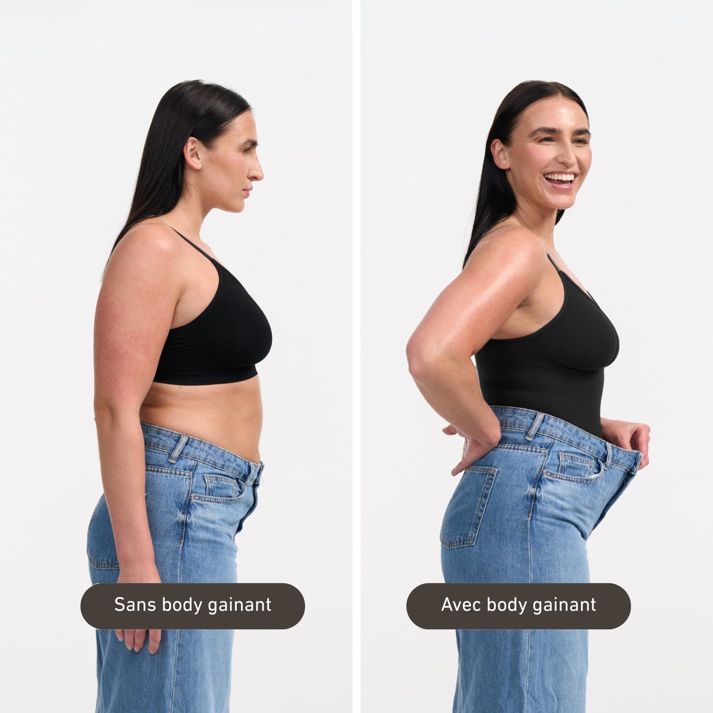 BODY GAINANT SCULPTANT AVEC CULOTTE INTÉGRÉE