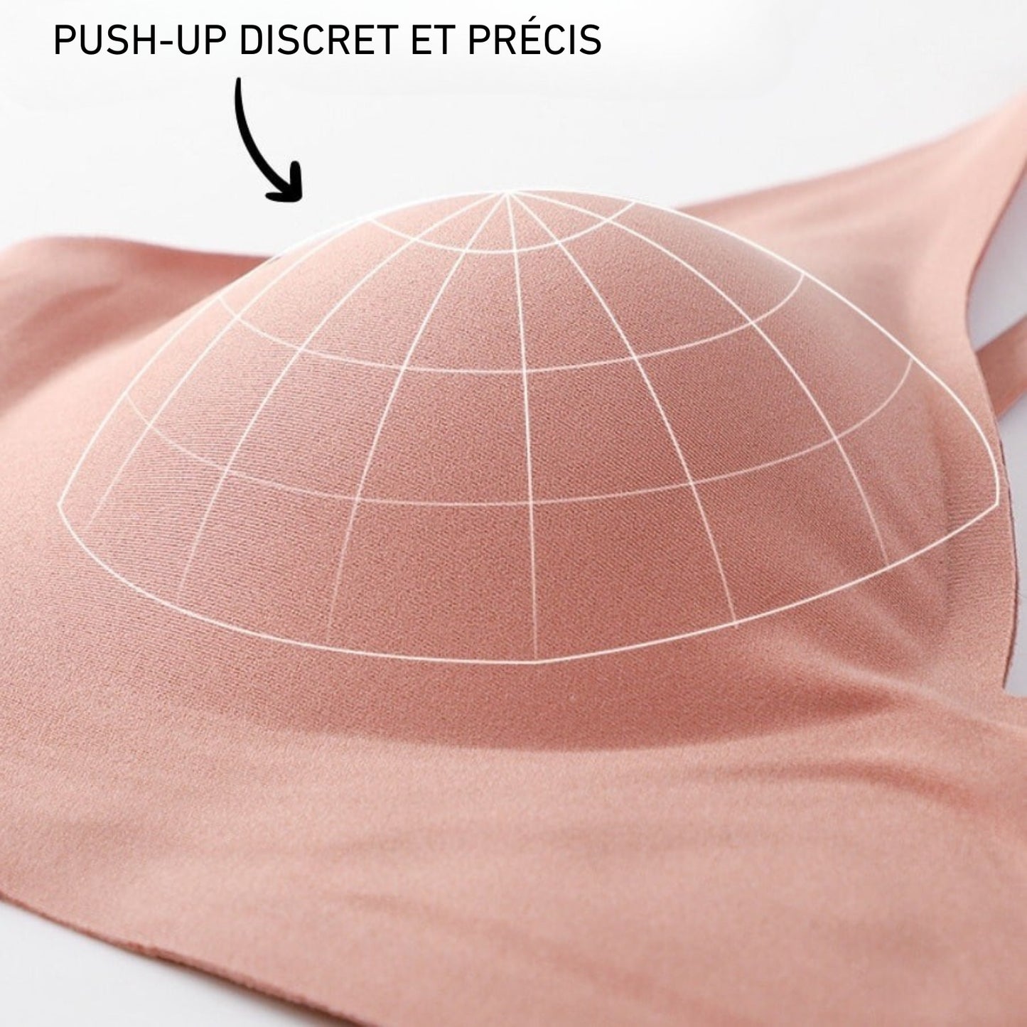 SOUTIEN-GORGE CONFORT SANS COUTURE ET SANS ARMATURE