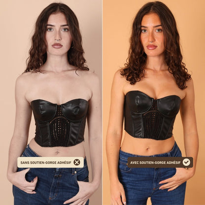 SOUTIEN-GORGE PUSH-UP ADHÉSIF SANS BRETELLES™