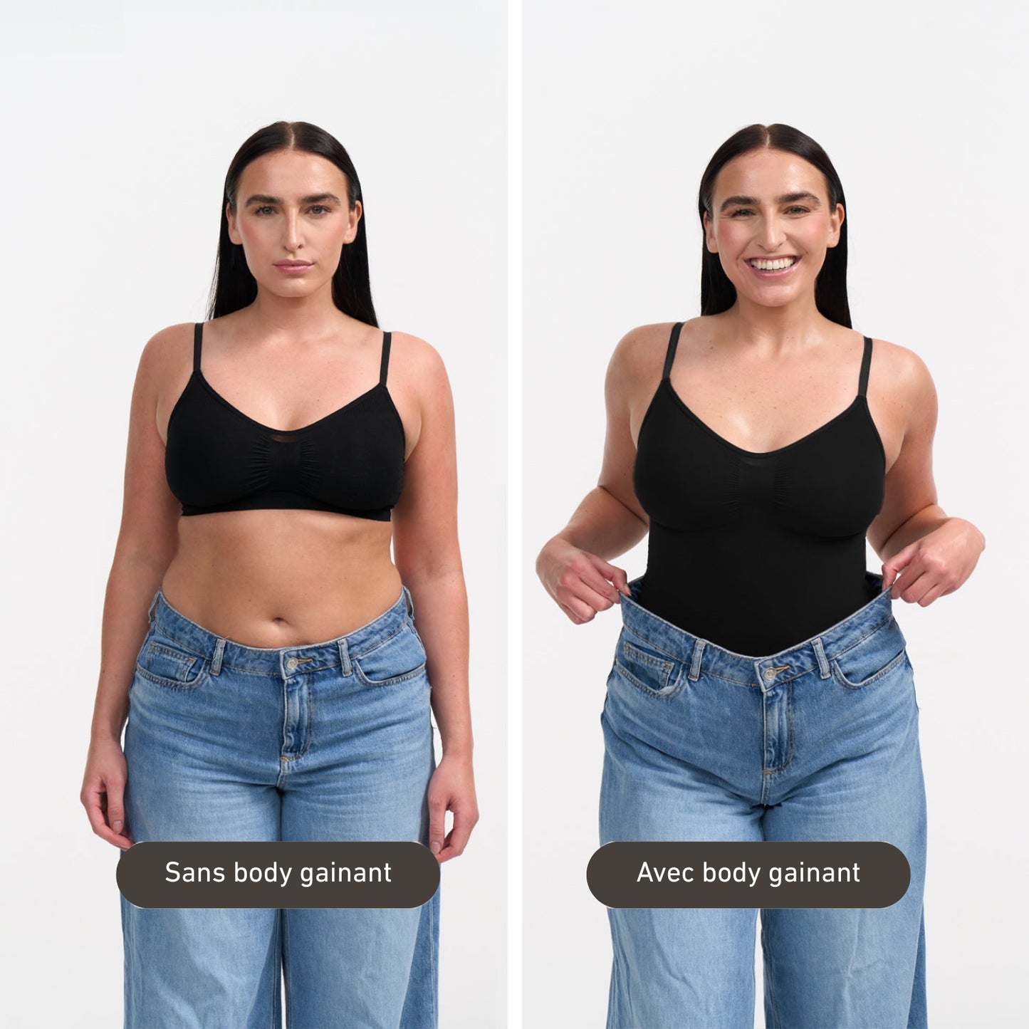 BODY GAINANT SCULPTANT AVEC CULOTTE INTÉGRÉE