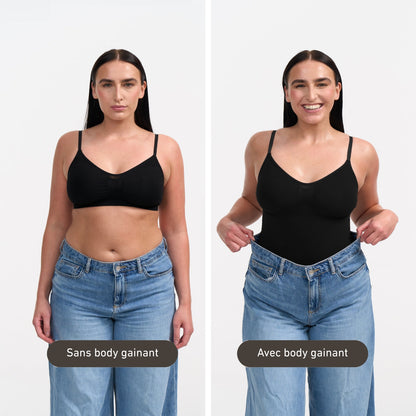 BODY GAINANT SCULPTANT AVEC CULOTTE INTÉGRÉE